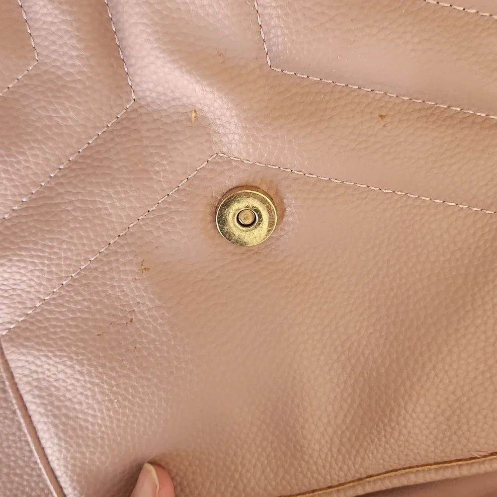 Nanette Lapore Pink Gold Detail Backpack